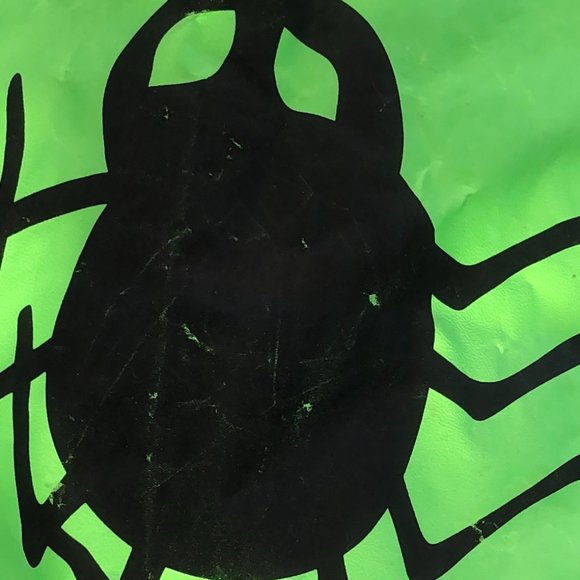 Beetle Bucket Bag - Neon Lime Green Heavy Duty One Handle  Bag - Picture 9 of 14